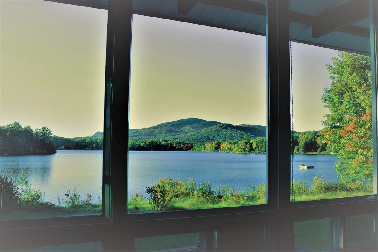 Lac-Superieur Chalet Riverain Crds Tremblant מראה חיצוני תמונה