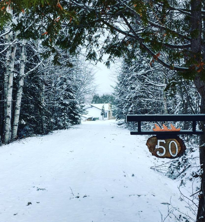 Lac-Superieur Chalet Riverain Crds Tremblant מראה חיצוני תמונה