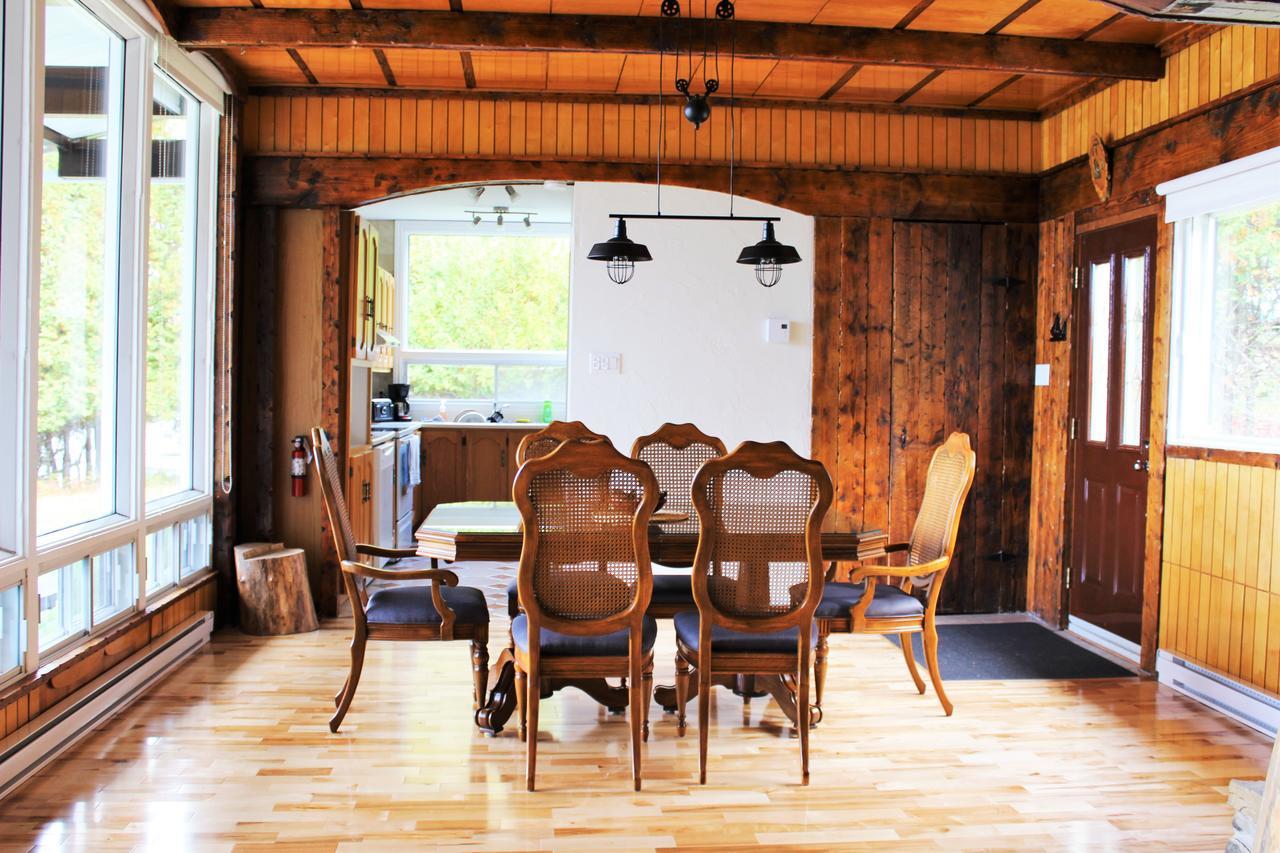 Lac-Superieur Chalet Riverain Crds Tremblant מראה חיצוני תמונה