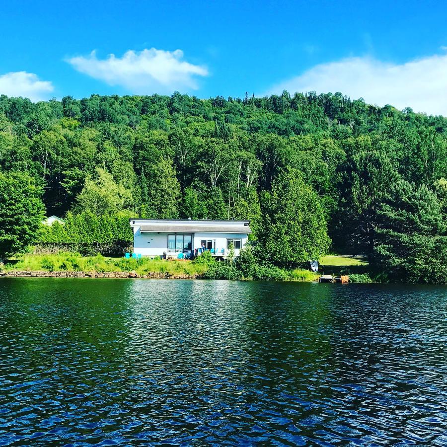 Lac-Superieur Chalet Riverain Crds Tremblant מראה חיצוני תמונה