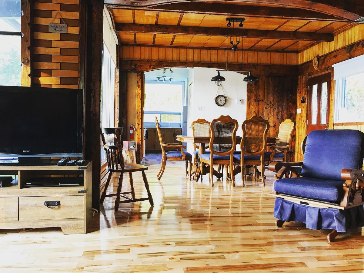 Lac-Superieur Chalet Riverain Crds Tremblant מראה חיצוני תמונה