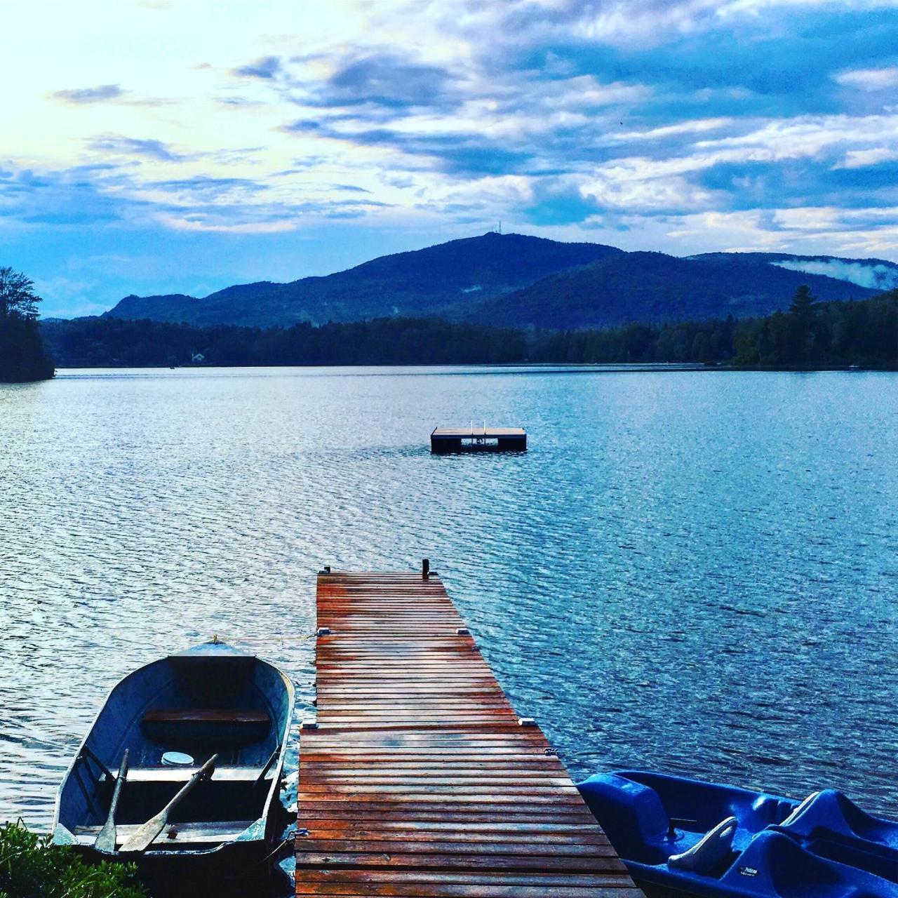 Lac-Superieur Chalet Riverain Crds Tremblant מראה חיצוני תמונה